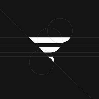 black line logo mark by pacholczyk.co
